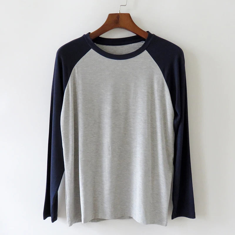 Men’s Modal Long Sleeve Sleep Top