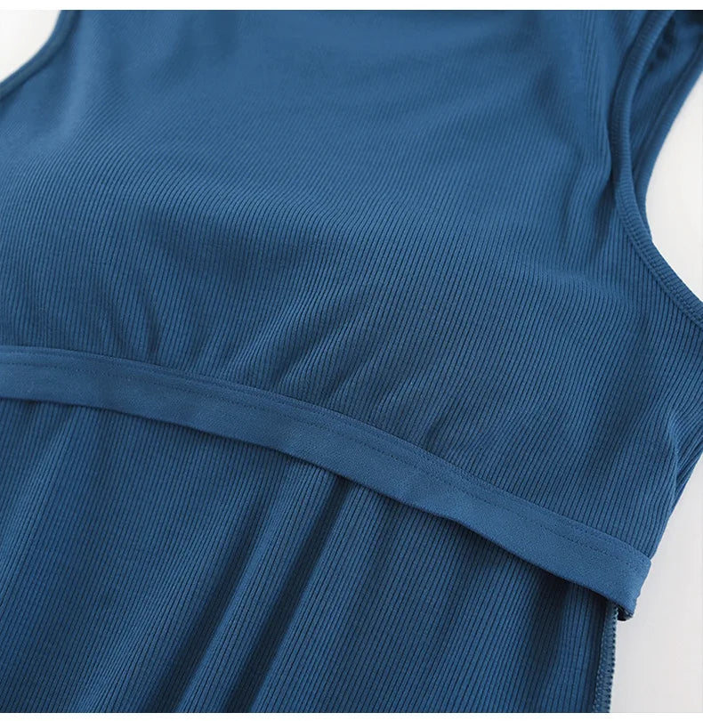 Women’s Modal Padded Camisole Top – Summer Sleepwear Base Top