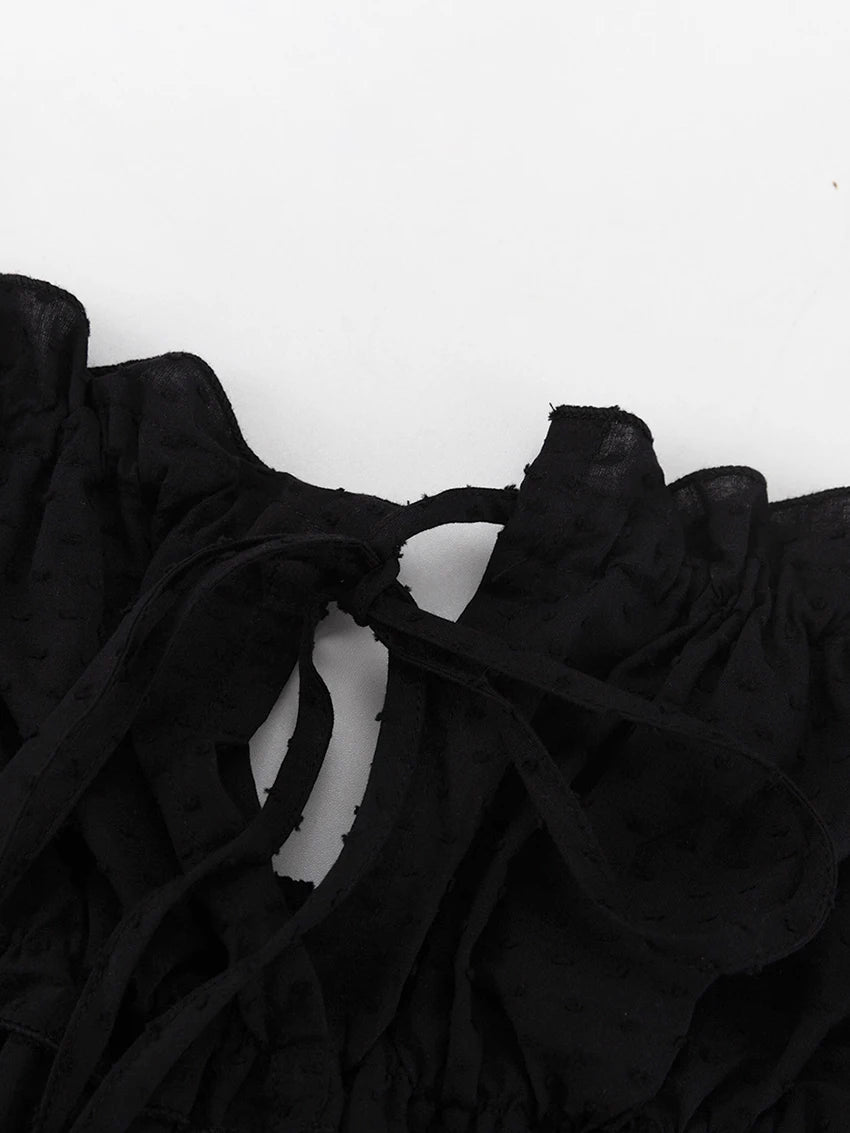 Women’s Summer Cotton Backless Short Nightgown