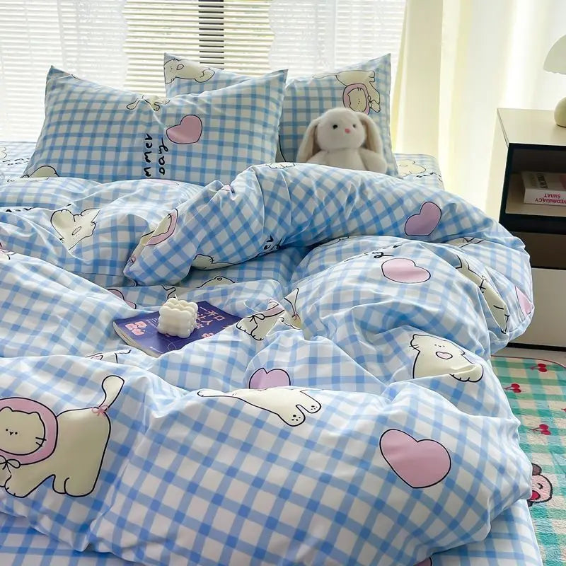 Kids Cute Pattern Bedding Set
