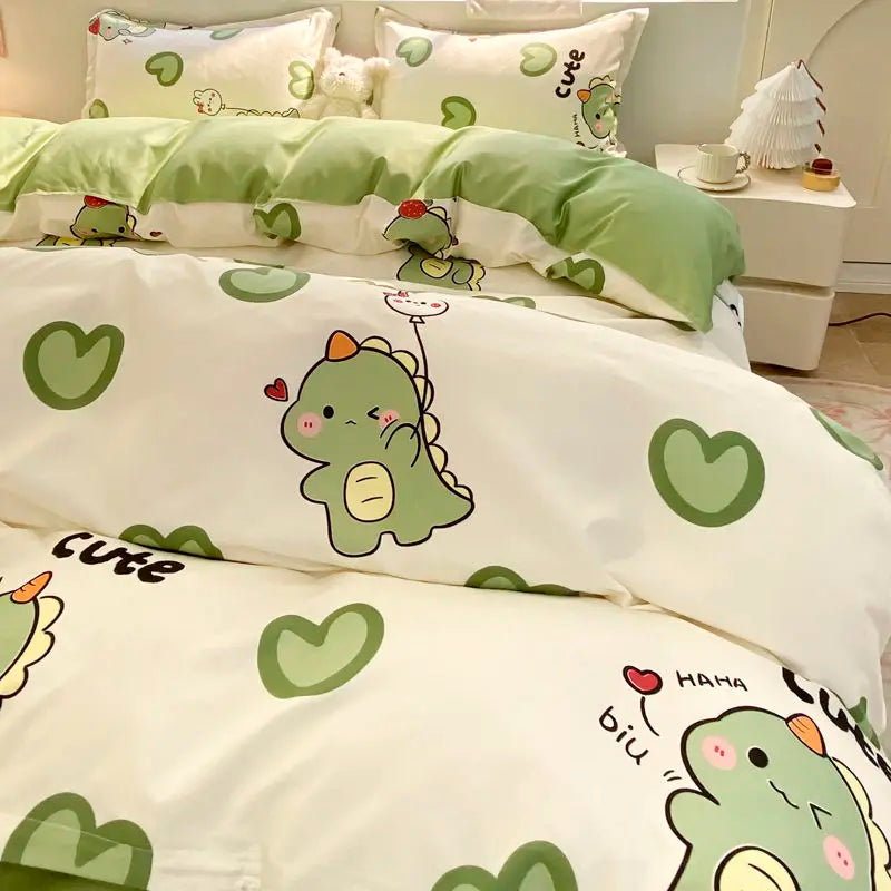 Kids Cute Pattern Bedding Set