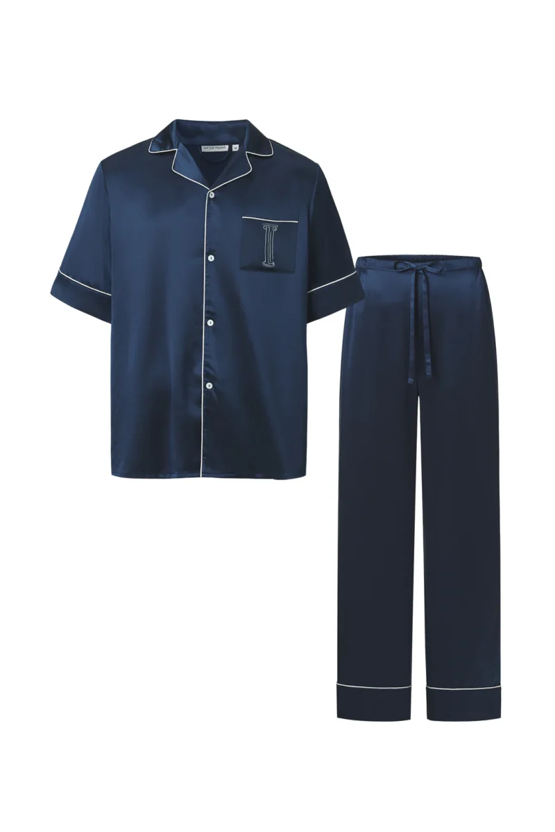 Blush Reverie Silk Long Set Men - Image 7