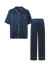 Blush Reverie Silk Long Set Men
